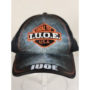 IUOE Local 112 Graffiti USA Union Operating Engineers Adjustable Hat